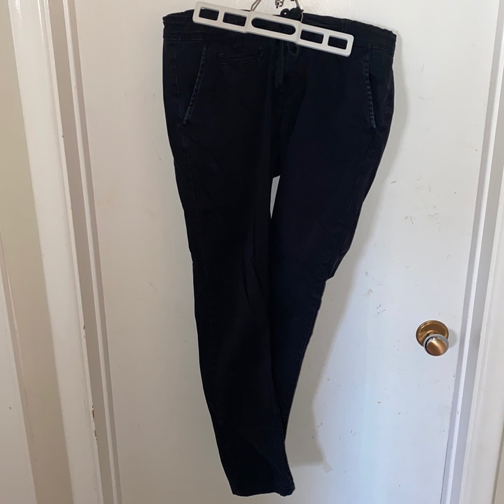 West 49 black chinos (skinny)